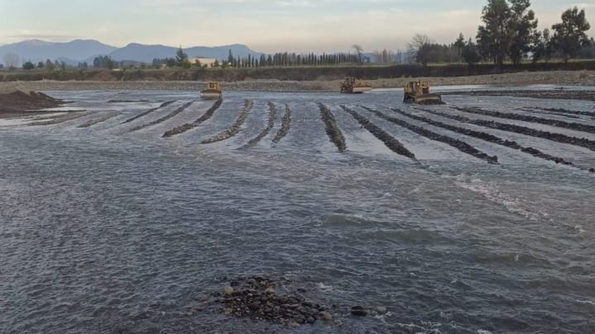 Preparación de suelo con maquinaria pesada en superficie extensa